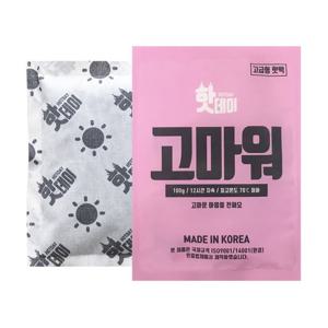 핫데이핫팩 고급형 100g X 20매