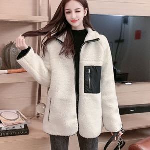 SHJ 리버시블 양털자켓 후리스점퍼 뽀글이 플리스