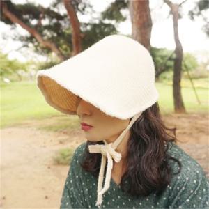 [앞머리]와이어챙 가을겨울 니트 보넷 벙거지 햇n926