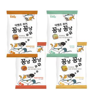 더캣츠 쿠키 꽁냥꽁냥 100g 고양이간식
