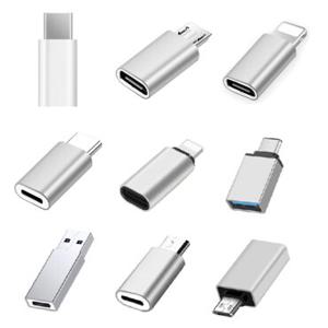 메탈 변환젠더 C타입 5핀 8핀 USB 3.0 OTG 갤럭시 아이폰 젠더