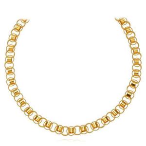 [한국금다이아몬드] 여자 순금 목걸이 체인 사슬 원 24K 37.5g 18K장식