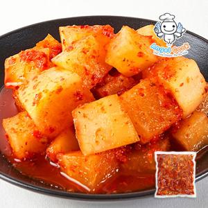 깔끔한 남도의참맛 별미가 여수 깍두기김치 2kg