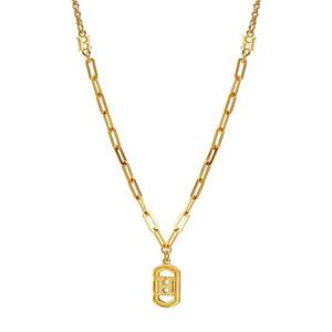 [한국금다이아몬드] 여자 순금 목걸이 클립 사슬 H 24K 11.25g 18K장식