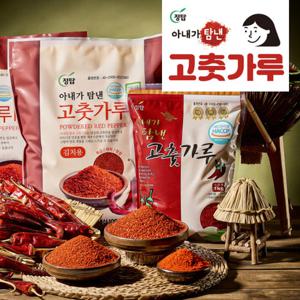 [팜쿡] 전통식품 고춧가루(굵은가루) 국내산 500g
