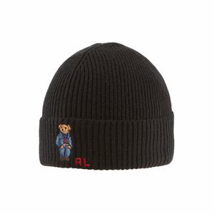 폴로랄프로렌 PC1033-001 플래그 베어 리브 니트 비니