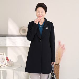 [엄마옷 로즈맘] 티버브로치롱자켓/5060 중년여성 중년의류 중년