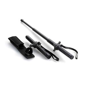 OP 유일 듀랄미늄 3단 호신봉 550mm 보호대/검정 K7