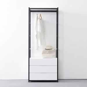 코그모 드레스룸 맞춤 행거 3단 서랍장 800 (착불)