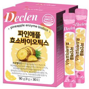 디클렌 브로멜라인 파인애플 효소 프로바이오틱스 2박스