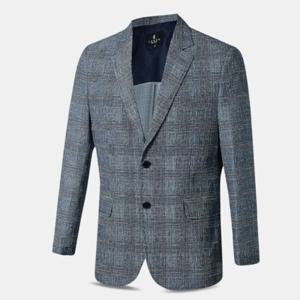 [아즈바이]남성 여름 쿨 체크 신사 콤비 자켓 LCS668 중년