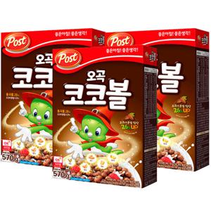 포스트 오곡코코볼 570g x 3개+사은품랜덤증정