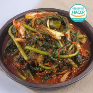 당일제조 HACCP인증 전라도에서 만든 열무얼갈이김치 2kg