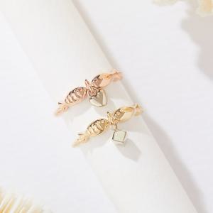 [도로시] 14k 트윈 러브 물고기 애끼반지(2type)