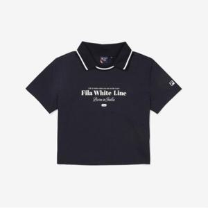 [FILA] 테니스 라이프 뉴크롭 카라티셔츠 (FS2TSF2362F_INA)
