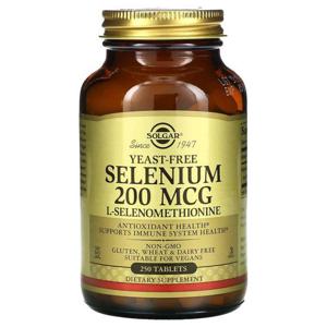 Solgar 솔가 셀레늄 이스트 프리 200mcg 250정 Selenium