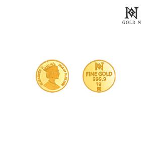 골드앤 순금 24K 퀸오브 엘리자베스 코인 1g