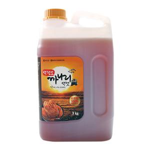 [작심밀도]경인서부수협 청정 백령도 명품 까나리액젓 3kg