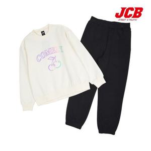 [JCB][JCB] 체리 그라 나염 맨투맨+조거 세트 (JBS8R741GSI)