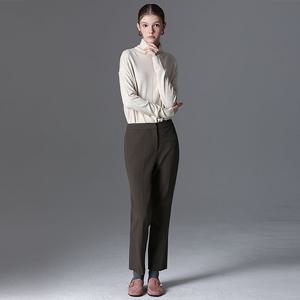 [리스트]베이직 히든버튼 슬림 기모 팬츠 (택가격 168000원)