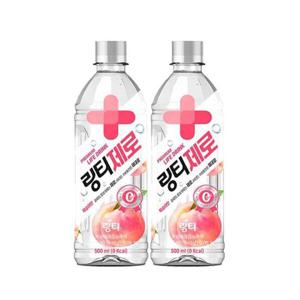 무료배송 링티제로 복숭아맛 500ml 12개 박스안심포장