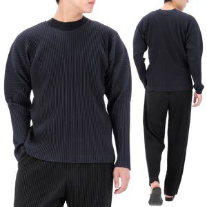 이세이미야케 옴므 플리세 105사이즈 럭키찬스 플리츠 긴팔 티셔츠 HP39 JK421 75