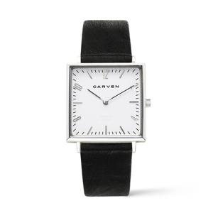 [CARVEN] 남성 가죽시계 CV603-WH/R.BK