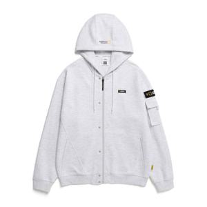 내셔널지오그래픽 N241MJP904 라르가 와펜 후드 집업점퍼 IVORY