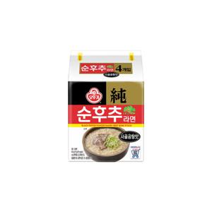 오뚜기 순후추라면 사골곰탕면 4입 x 8개/총32개입