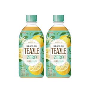 웅진 티즐 제로 유자그린티 500ml 10개