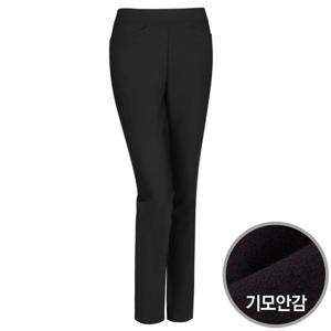 간절기 겨울 기모 밴딩 스판 여성 슬랙스 ACE-WPT-1684-블랙