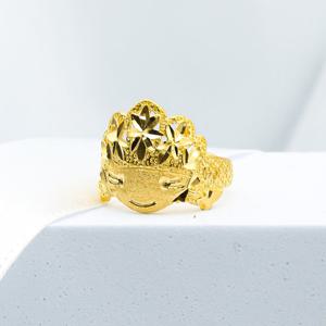 24K 순금 돌반지 공주 컷팅 1.875g