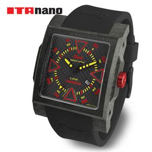 ITANANO 이타나노 MC4300C-MC01 스위스론다무브 카본시계