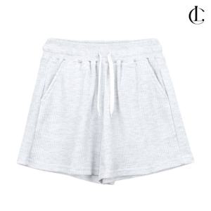 엘케이트 여자 반바지 여름 밴딩바지 와플 숏팬츠 LDEP002