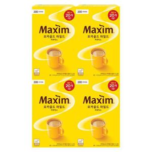 [맥심]맥심 모카골드 마일드 800T(180T+20T 4개)