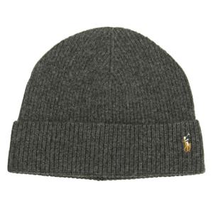 폴로 랄프 로렌 시그니처 메리노 울 비니 PC0483032 챠콜