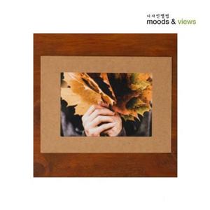 종이액자 3X5 크라프트 10장 2P 포토프레임 사진액
