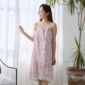바풀 CA40019-16 여성 골프가운 큐디시 샤워 랩가운