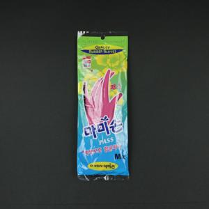 마미손 고무장갑 중 패스 분홍 마미손고무장갑 랩 솔