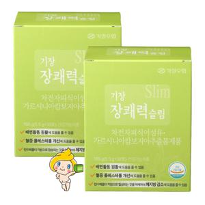 기장 장쾌력 슬림 4주(60포) 차전자피 식이섬유 쾌변 다이어트