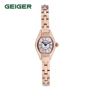 가이거(GEIGER) 여성 다이아 포인트 메탈 워치 GE1271RG