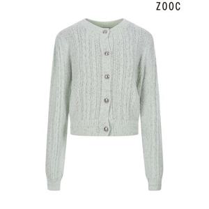 [주크]() 메탈 꽈배기 가디건 (Z231KSL013_MT)