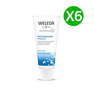 벨레다 소금 치약 75ml X6