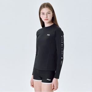 [휠라] 정상* 69,000원 풀오버 래쉬가드(FS2RTG2452F_BLK)