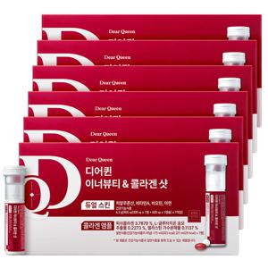 디어퀸 이너뷰티&콜라겐 샷 7병x6박스/6주