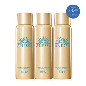 아넷사 퍼펙트 UV 선스크린 스킨케어 스프레이 NA 60g 3개