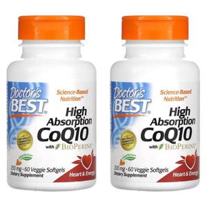 닥터스베스트 하이 앱소프션 코큐텐 바이오페린 200mg 60정 2팩
