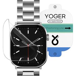 애플워치 필름 풀커버 액정보호 40mm 41mm 공용 2매