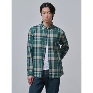 [빈폴멘] 펜포켓 멀티체크 셔츠  그린 (BC4864C13M)