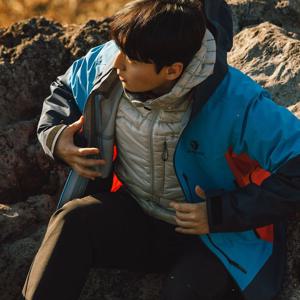 블랙야크 남성 고어텍스 등산점퍼 방수 바람막이 바이루 GTX자켓 1BYGJF4003